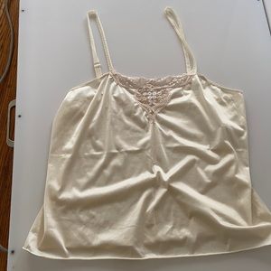 Vintage Vanity Fair Cami with Lace Trim Sz.36